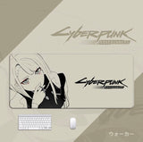 Anime Cyberpunk mouse pad new game mousepad edge walker mouse pad game accessories mats office computer keyboard desk mat Color Edge, everythinganimee