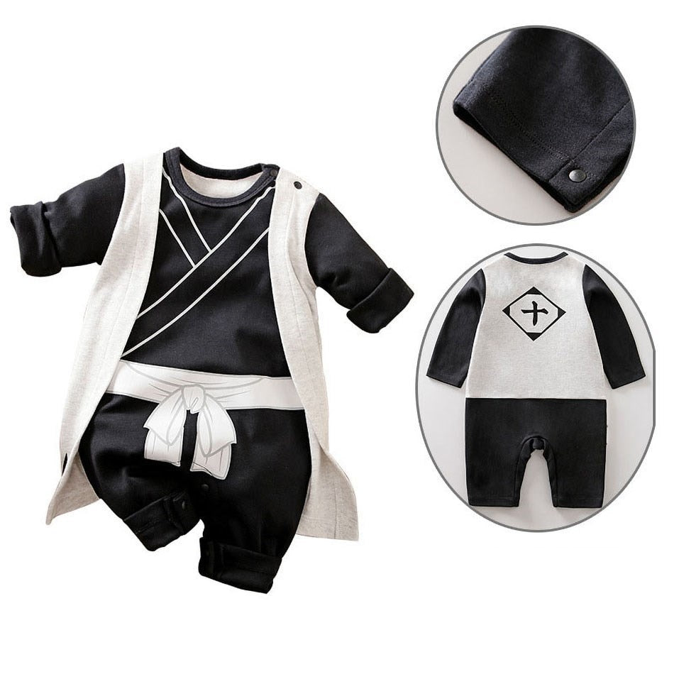 Anime Baby Clothes Newborn Boy Girl Rompers Infant Akatsuki Frieza Vegeta Luffy Cotton Jumpsuit Kids Cosplay Birthday Costume , everythinganimee