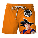 Japanese Anime Dragon Ball Z Shorts Men Women 3D Printed Shorts Casual Fashion Men Loose Sports Drawstring Gym Shorts, everything animee