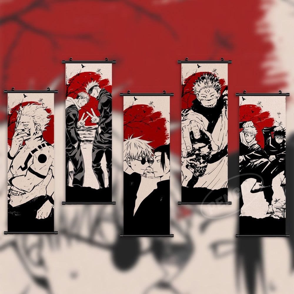 Jujutsu Kaisen Canvas Painting