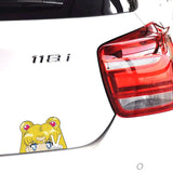 Sailor Moon Window Peek Car Stickers