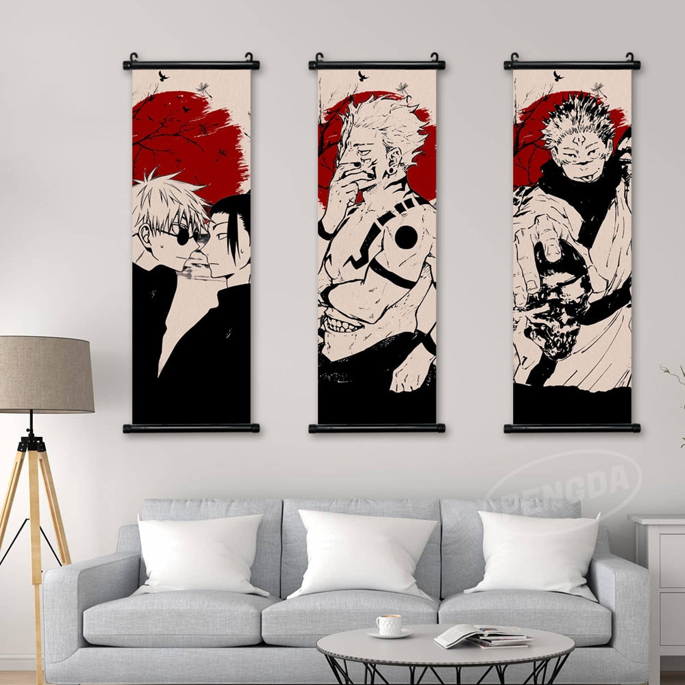 Jujutsu Kaisen Canvas Painting