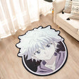 Soft Special Shape Rugs Hunter X Hunter Killua Zoldyck Non-Slip Cartoon Foot Pad Kids Kitchen Bedroom Decoration, everythinganimee