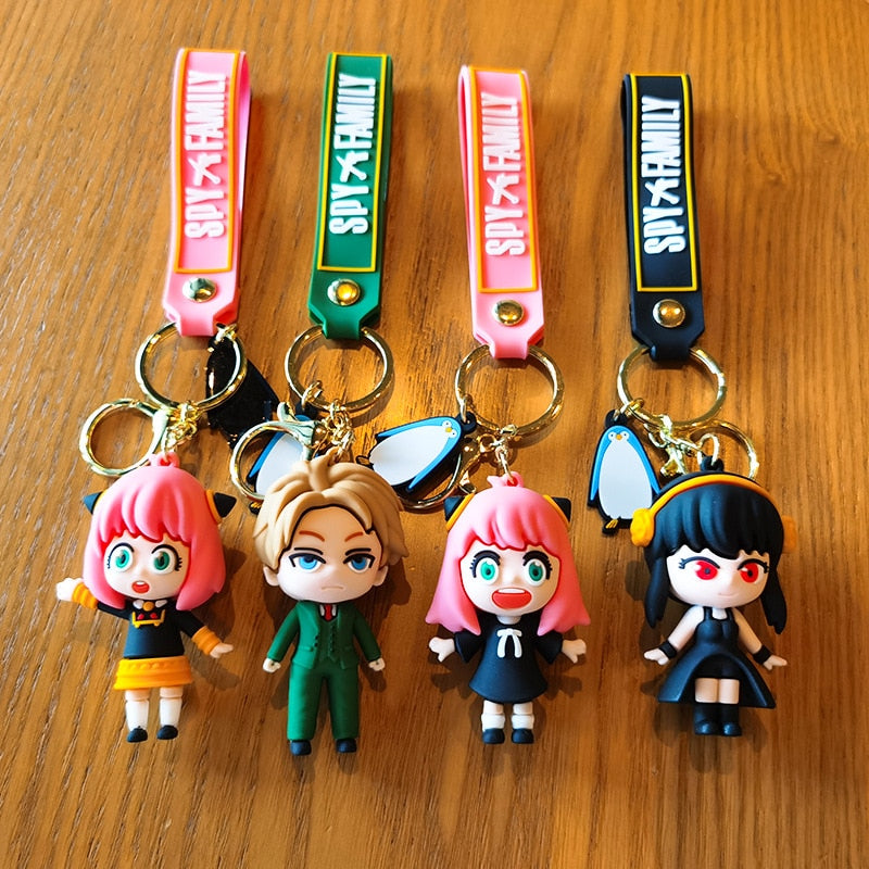 New Spy X Family 3D Keychains