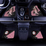 Demon Slayer Kamado Nezuko and other characters Car Floor Mats Custom Demon Slayer Anime Car Accessories 4PCs Pack, everythinganimee