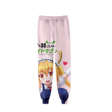 Anime Miss Kobayashi's Dragon Maid 3D Joggers Pants Men/Women Casual Trousers Hip Hop Sweatpants Kanna Kamui Cosplay Costume, everything animee