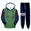 Anime Hatake Kakashi Cosplay Hoodie Sweatshirt Casual Pants Trousers Sets, everythinganimee