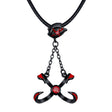 Anime Tokyo Ghoul Necklace Kaneki Ken Cosplay Unisex Alloy Pendant Choker Jewelry Accessories Props, everythinganimee