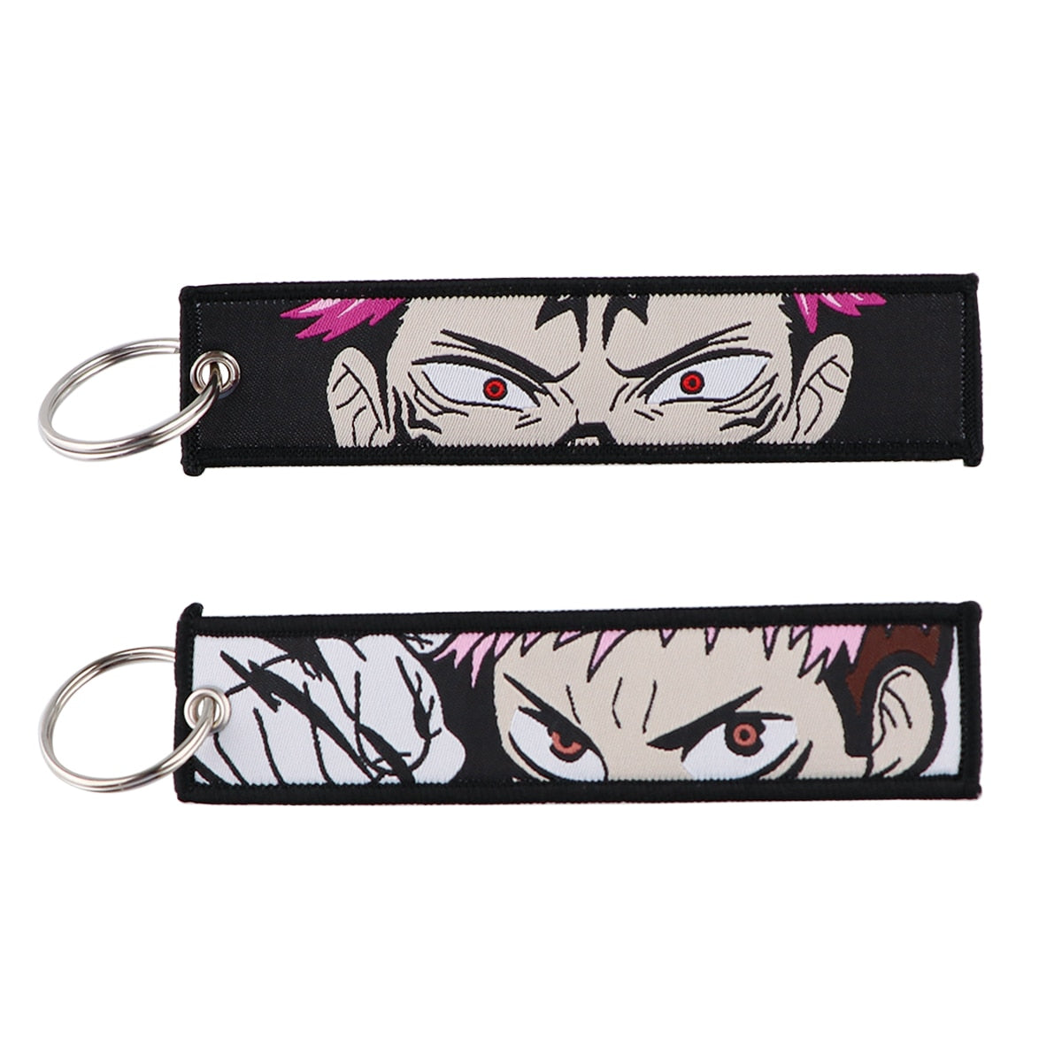 Anime Embroided Key-chain