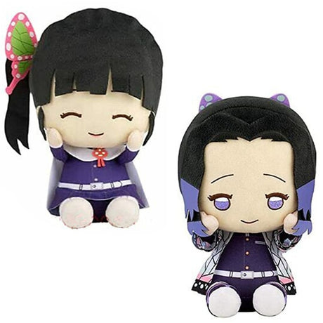 New Anime Demon Slayer Kanao Tsuyuri Kocho Shinobu Plush Kids Stuffed Toys For Children Gifts 22CM, everythinganimee
