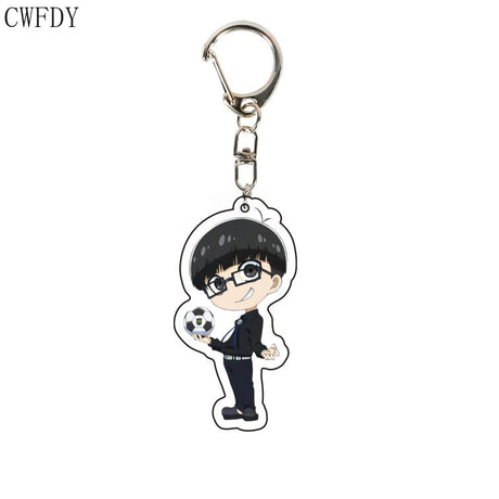 Anime BLUE LOCK Arcylic Keychain Cartoon Figures Isagi Yoichi Bachira Meguru Kawaii Key Chain Costume Accessories Birthday Gifts