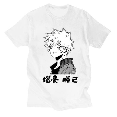 My Hero Academia T Shirt Japanese Anime Himiko Toga Graphic T-shirt Kawaii Cartoon Tshirt Streetwear Summer Cotton Short Sleeve, everythinganimee