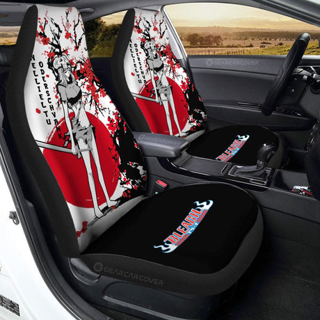 Yoruichi Shihouin Car Seat Covers Japan Style Anime Bleach Car Interior Accessories,2 PCS Universal Front Seat Protective Cover, everythinganimee