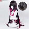 Game Genshin Impact Fatui Cosplay Columbina Wig 105cm Long Gradient Heat Resistant Synthetic Hair Anime Party Wigs + Wig Cap