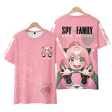 Get the latest 2023 trending Sweet Harajuku Spy X Family 3D Printed T-Shirt in various colors and sizes for Men and Women. Stand out in style with the popular anime kawaii girl Anya Forger design. Shop now!