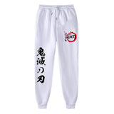 Anime Sweatpants Demon Slayer Trousers Women's Full Length Casual Long Pants Fleece Harajuku Unisex Pants, everything animee