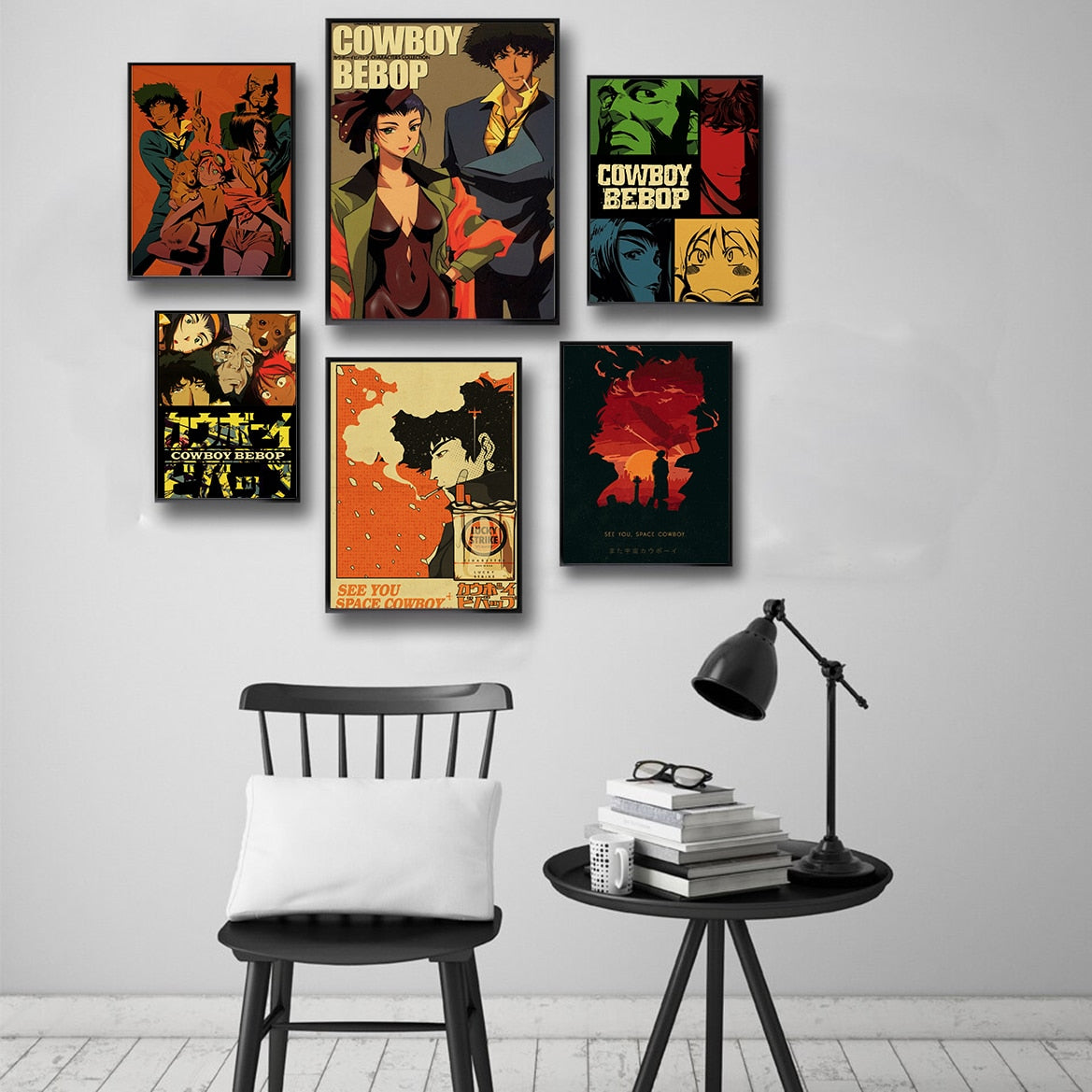 Cowboy Bebop Retro Posters (A4)