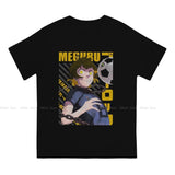 Meguru Bachira T-Shirts for Men BLUE LOCK Isagi Yoichi Anime Fashion 100% Cotton Tee Shirt Round Neck Short Sleeve T Shirt, everything animee