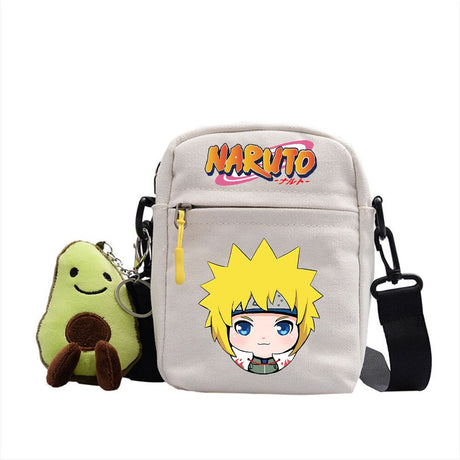 Hot Naruto Anime Figure Print Small Square Bag Children Shoulder Diagonal Bags Men Women's Backpack Christmas Gifts, everythinganimee