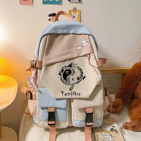 2022 New Tokyo Revengers Tenjiku Tokyo Manji Girls School Bags Large Capacity School Bagpack Tokyo Revengers Anime Laptop Backpacks, everythinganimee