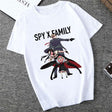 Unisex Spy X Family Tshirt Men Kawaii Cartoon Anya Tee Shirt Tops Japanese Anime T-shirt Harajuku Graphic T Shirt Female 90s, everythinganimee