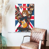 k-on anime Decorative Canvas 24x36 Posters Room Bar Cafe Decor Gift Print Art Wall Paintings, everythinganimee