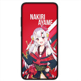 Hololive Nakiri Ayame Soft Cover for Samsung Galaxy A10 A20 A22 A30 A31 A32 A50 A51 A52 A53 A72 A33 A73 Phone Case, everything animee