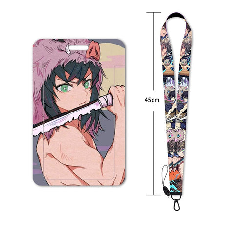 New Anime Demon Slayer Lanyards for Key Neck Strap For Card Badge Gym Key Chain Lanyard Key Holder DIY Hang Rope Keychain