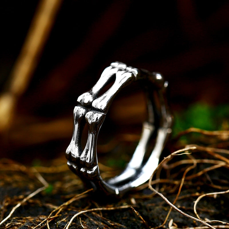 Beier One Piece Sale Unique Thin Skull For Boy And Girl Stainless Steel Lady's Finger Ring BR8-373, everything animee