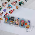 New One Piece Nail Stickers Anime Cartoon New Craft 5D Thin Tough Embossed Nail Stickers Slider Decorative Adhesive Nail Decals, everythinganimee
