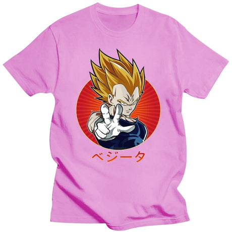 Majin Vegeta DBZ t-Shirt DMN shirt Black and more colours, everything animee