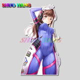 Car Body Decal Watch Vanguard DVA Game Stickers Song Hana Scratch Car Stickers Car Window Bumper Motorcycle Helmet Vinyl Decals, everythinganimee