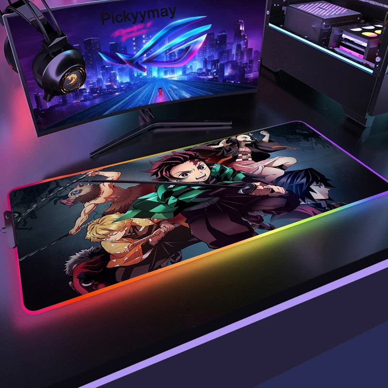 Demon Slayer LED Mouse Pads