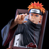 Naruto Anime GK Pain and Konan Action Figures Collectible Model Akatsuki Photo Frame Exquisite Ornaments Toys Gifts for Kids, everythinganimee