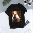 Japanese Anime Demon Slayer T Shirt Unisex Tanjirou Kamado Graphic Tee Shirt Women Kimetsu No Yaiba Nezuko Tshirt Female T-shirt, everythinganimee