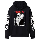 Japan Anime Chainsaw Man Loog Sleeve Sweatshirt Denji Men Women Hoodie Cool Pullover Coat Hooded Tops