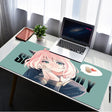 Products Spy x Family Mouse Pad Gamer Large Lock Edge Soft Gaming Mousepad Mountain Non-slip Rubber Computer Desk Mat Pad Mausepad