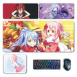 Anime That Time I Got Reincarnated As A Slime Mouse Pads Rimuru Shuna Benimaru Mousepad Computer Padding Accessories Desk Mat, everythinganimee