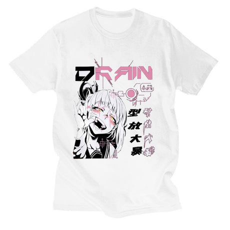 My Hero Academia T Shirt Japanese Anime Himiko Toga Graphic T-shirt Kawaii Cartoon Tshirt Streetwear Summer Cotton Short Sleeve, everythinganimee