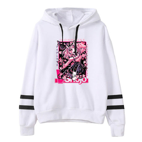 Ironmouse VTuber Hololive Unisex Pocketless Parallel Bars Sleeve Sweatshirt Women Men Hoodie Harajuku Streetwear Anime Clothes, everythinganimee