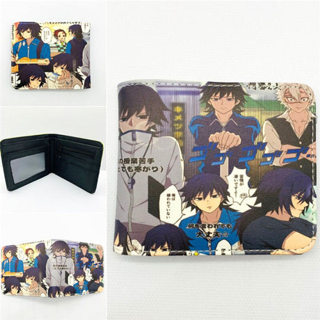 Anime Cartoon Demon Slayer Uzui Tengen Agatsuma Zenitsu Tokitou Muichirou Tomioka Giyuu Kamado Tanjirou Wallet Purse Wallets, everythinganimee