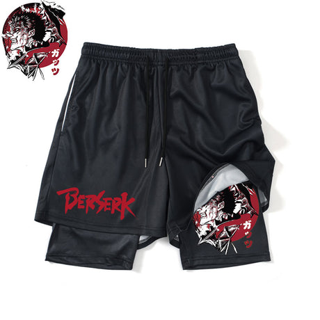 Unleash the beast inside with our Berserk Sport Shorts | If you are looking for Berserk Merch, We have it all! | check out all our Anime Merch now!