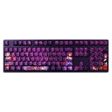 Transparent Keycap Thermal Sublimation Process Pbt Keycap Anime Game Character Keycap Keyboard Accessories Purple, everythinganimee