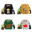 Hot Naruto Anime Figure Print Small Square Bag Children Shoulder Diagonal Bags Men Women's Backpack Christmas Gifts, everythinganimee