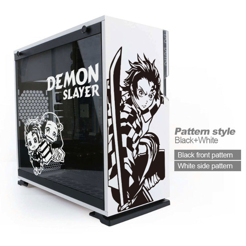 Anime Removable Waterproof Sticker ATX Gaming PC Case Stickers