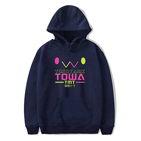 New Arrival Hololive Vtuber Tokoyami Towa Hoodie Loose Hoodie Casual All-match Harajuku Unisex Hoodie Clothes, everythinganimee