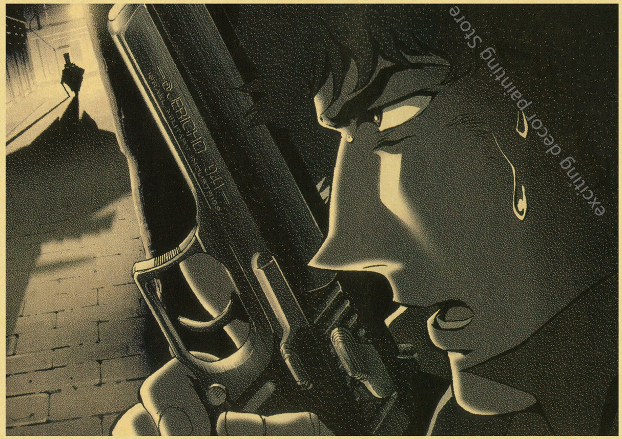 Cowboy Bebop Retro Posters (A4)