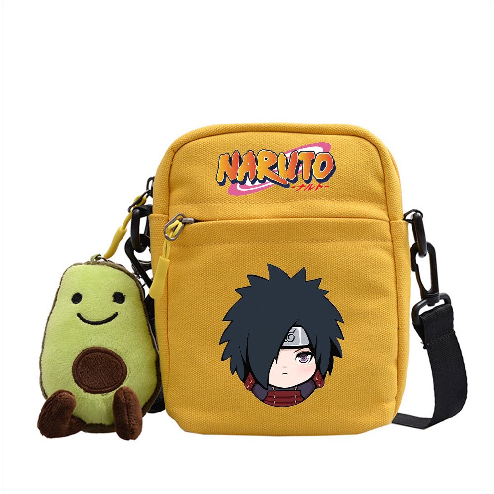 Hot Naruto Anime Figure Print Small Square Bag Children Shoulder Diagonal Bags Men Women's Backpack Christmas Gifts, everythinganimee