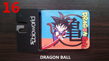 Dragon Ball PU Cartoon Wallet Personalized Fashion Collection Gifts Teenage Students Boys Girls Short Coin Purse Birthday Gift,everythinganimee