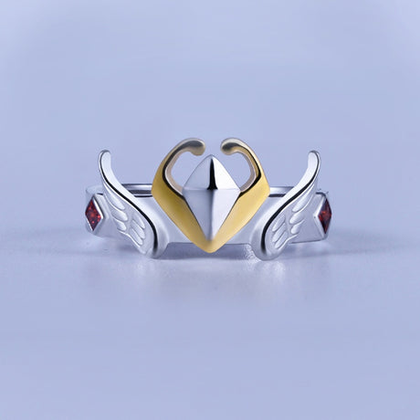 Anime Saint Seiya Knights of the Zodia Pegasus Cosplay Ring Unisex Adjustable Alloy Cartoon Rings Jewelry Accessories Props Gift, everythinganimee